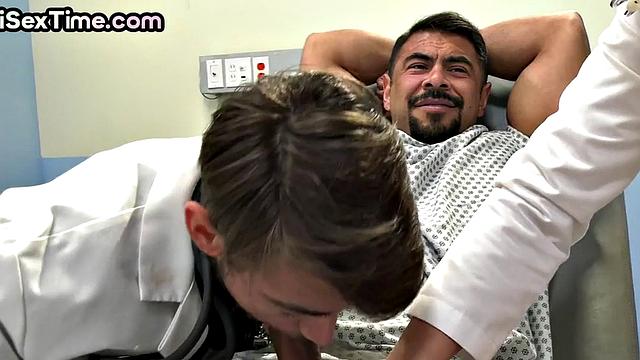 Bisex patients analfucked by doctors
