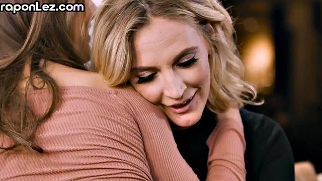 Dirty lesbians enjoy licking wet while fingering