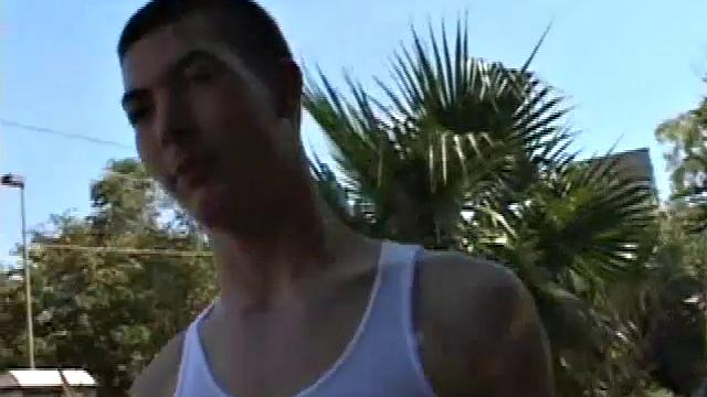 Straight Brennan Jacks Off