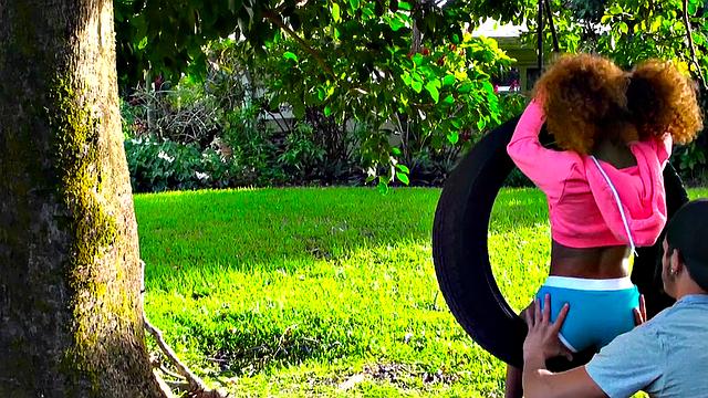 Curvy redhead teen takes it hard in her pierced pussy and tight throat