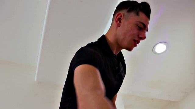 HETEROFLEXIBLE - While Benvi Is Stuck In A Vent, Blake Wilder Sees An Opportunity To Fuck His Ass