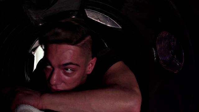 HETEROFLEXIBLE - While Benvi Is Stuck In A Vent, Blake Wilder Sees An Opportunity To Fuck His Ass