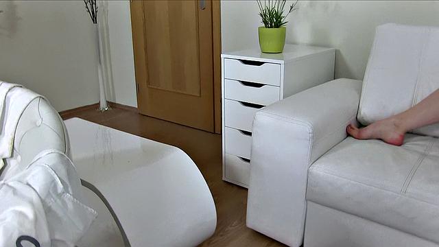 Redhead Gets Easy Money For A Quick Fuck With Agent