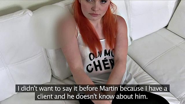 Redhead Gets Easy Money For A Quick Fuck With Agent