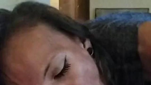 Naughty British couple goes wild with deepthroating and oral action - Oral Part 1