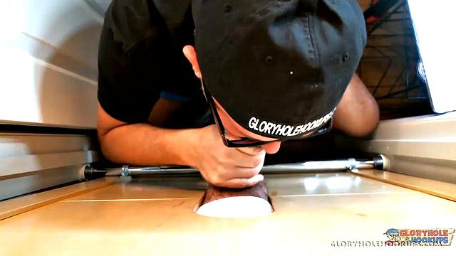 Gloryhole Regular Comes Back Happy Again