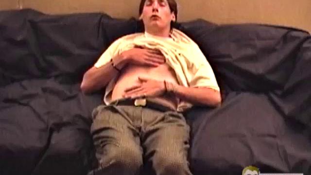 Shawn is a 20 year old straight boy, with a slim build. This is his first time jacking off in front of a camera and he's a bit nervous, so it took almost 50 minutes for him to get it up and get off.