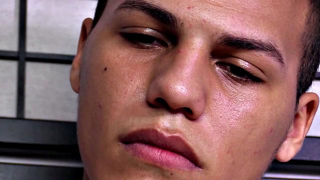 Before this young man takes his pants off we can see he's packing a big one. Octavio stands naked, as he works himself stiff and kicks back on the bed to start jacking off.