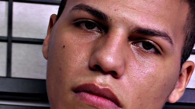 Before this young man takes his pants off we can see he's packing a big one. Octavio stands naked, as he works himself stiff and kicks back on the bed to start jacking off.