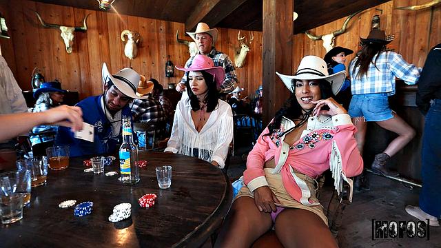 Western Night Bar Chaos