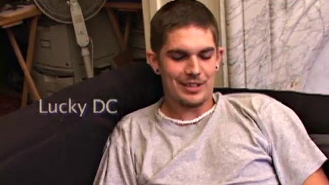 Lucky guy can't stop stroking and ends up shooting twice on a hot gay session
