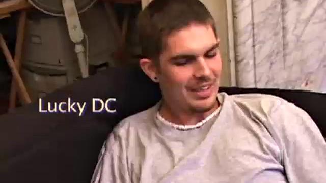 Lucky guy can't stop stroking and ends up shooting twice on a hot gay session