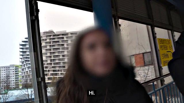 Big-titted babe picked up & fucked hard in public before riding a cock in reverse cowgirl