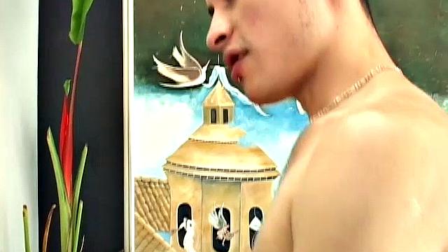 Wanting to get a piece of that young Latin ass, Omar invites Gaston inside and wastes little time getting into the boy's pants. By the time they are naked, both have had a taste of the other's big dick.