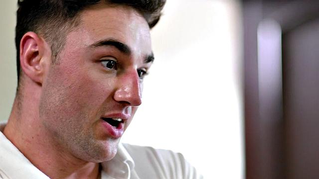 Skinny twink bareback banged by stud after cocksucking