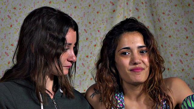 Public BDSM sluts sucking dick and riding in orgy