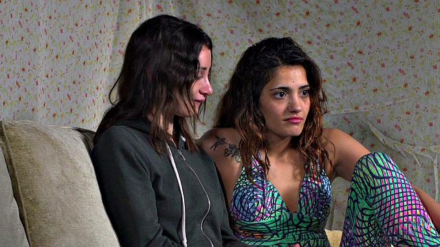 Public BDSM sluts sucking dick and riding in orgy