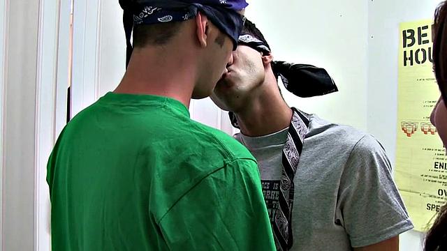 Real college guy assfucked for fraternity in dormitory