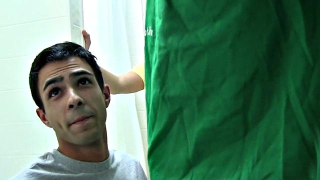 Real college guy assfucked for fraternity in dormitory