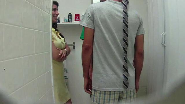 Real college guy assfucked for fraternity in dormitory