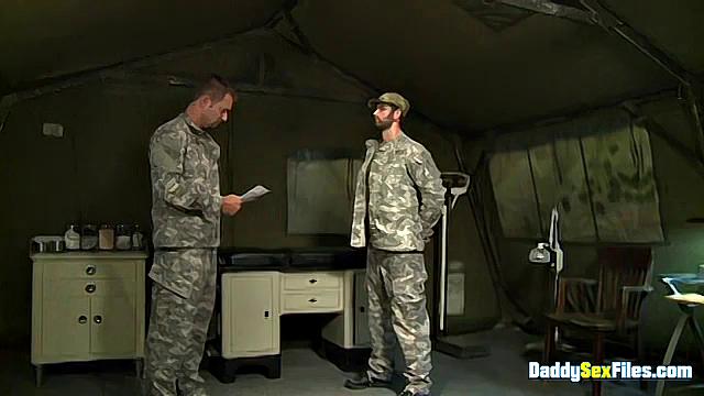 Soldier CJ Has A Cum Problem - Conner Habib, CJ Parker & Andrew Justice