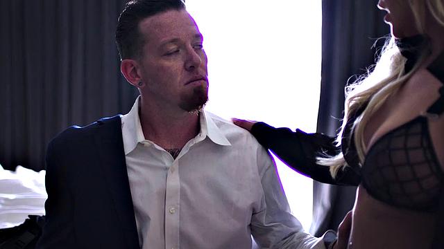 Slutty babe loves fucking on a big dick