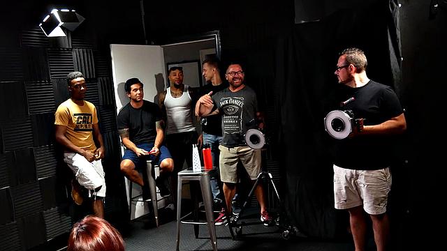 GangbangCreampie - Redhead FIRE Babe Gets GANBANGED Hard With A Vibrator