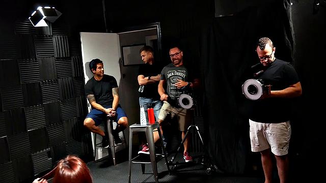 GangbangCreampie - Redhead FIRE Babe Gets GANBANGED Hard With A Vibrator