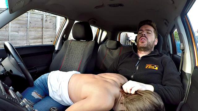 Horny student can't resist getting good hard fucking and doggy-style action