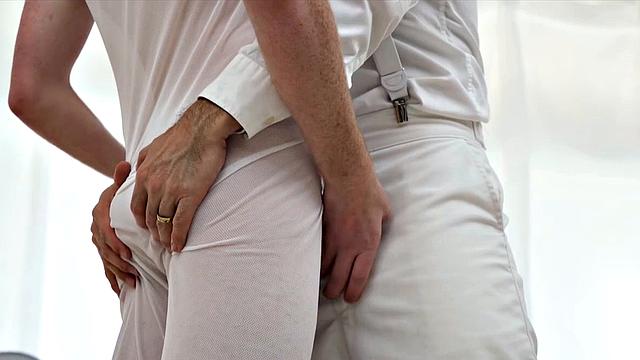Elder Campbell fucks Bishop Hart in a private room