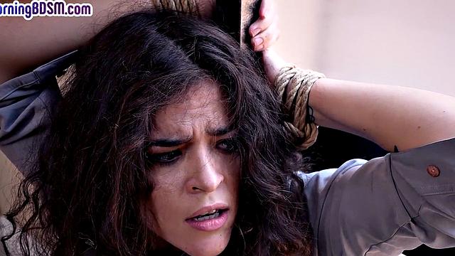 Submissive ATM slut anally drilled by dominant lover