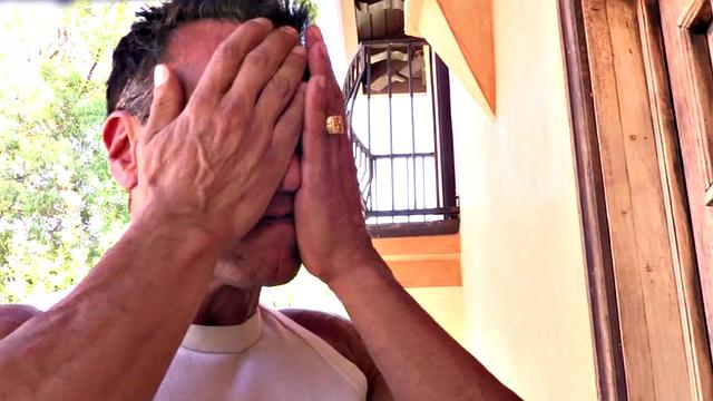 Check out this hot tattooed teen's stunning body after a steamy shower in the bathroom