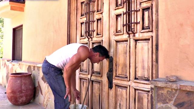 Check out this hot tattooed teen's stunning body after a steamy shower in the bathroom