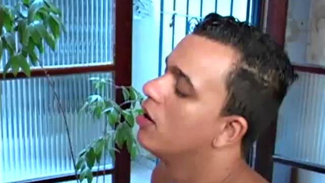 When Denis Torres' cock is finally fully exposed, we are treated to a suck off session.