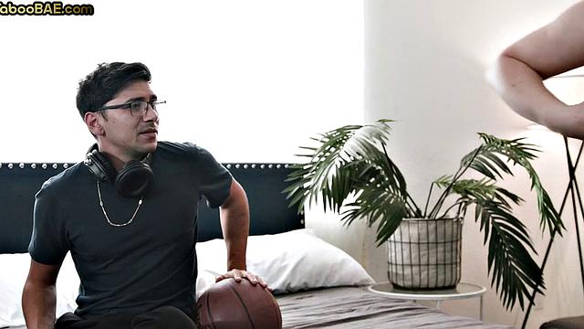 Busty bae pounded in doggystyle by nerd in hot affair