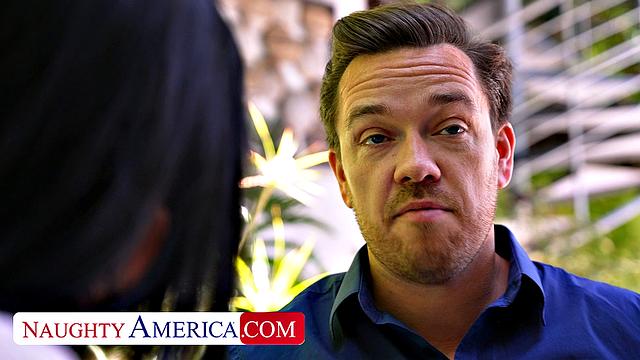 Fun-sized Ember Snow hooks up with stranger and has a cock-filled time