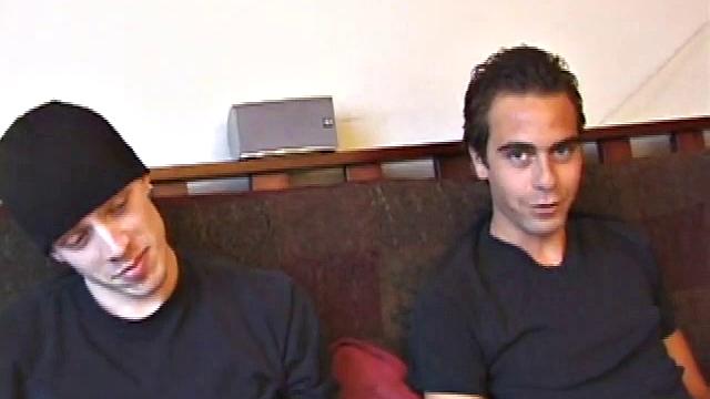 Shane and Vincenzo show off their oral skills-let's just say neither of them missed their mouth today