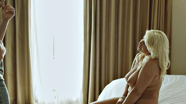 Slutty MILF penetrated in missionary by big white cock