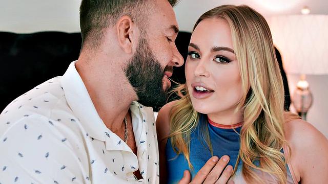 Erotic inked babe pleasing her BF in doggystyle