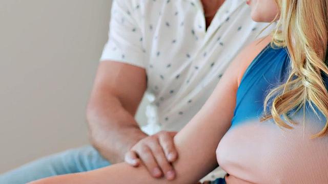 Erotic inked babe pleasing her BF in doggystyle