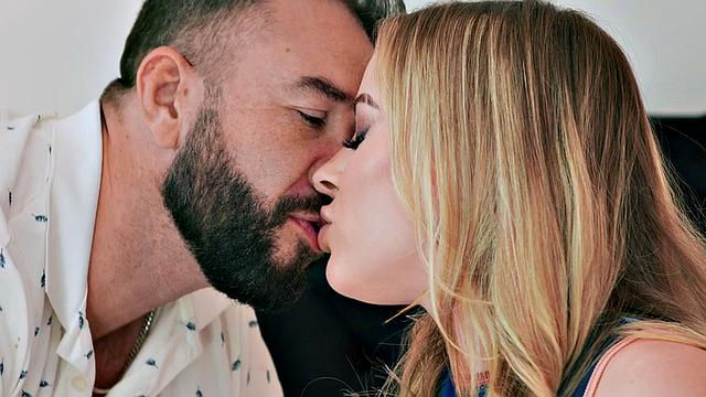 Erotic inked babe pleasing her BF in doggystyle