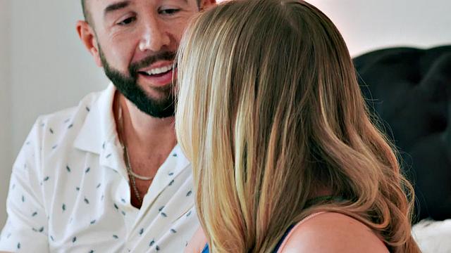 Erotic inked babe pleasing her BF in doggystyle