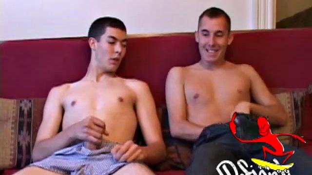 When Brennan Stark wanted to watch some porn and jerk off, he thought his buddy Kiefer Foxx wouldn't show up. So you can imagine his surprise when Kiefer not only showed up, but sat down next to him to share the fun.
