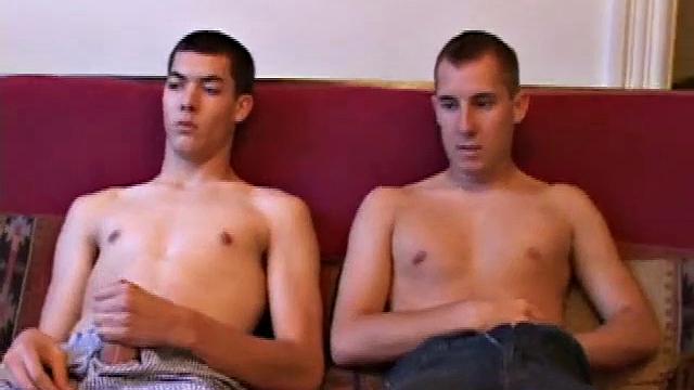 When Brennan Stark wanted to watch some porn and jerk off, he thought his buddy Kiefer Foxx wouldn't show up. So you can imagine his surprise when Kiefer not only showed up, but sat down next to him to share the fun.