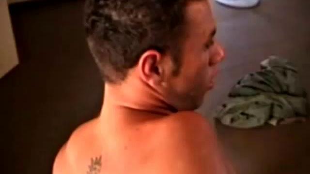 Anthony Holloway is a cute little 19 year old with a big dick. We look in on him as he jerks off in the attic. Anthony stretches his ass and strokes that big 9-inch hunk of meat, before dry humping on the floor.