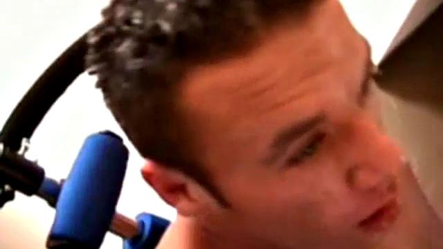 Anthony Holloway is a cute little 19 year old with a big dick. We look in on him as he jerks off in the attic. Anthony stretches his ass and strokes that big 9-inch hunk of meat, before dry humping on the floor.