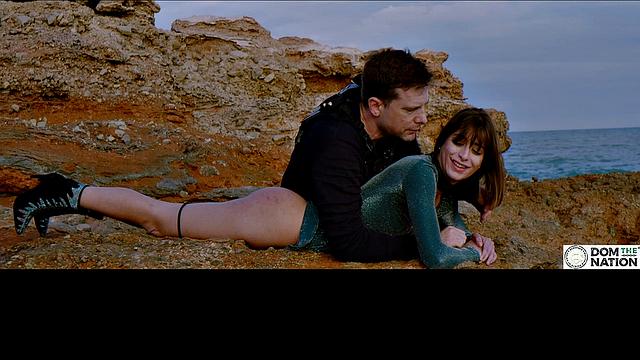 Sweet Silvia Soprano submits to her dominant's cock on the Spanish seaside