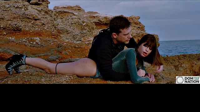 Sweet Silvia Soprano submits to her dominant's cock on the Spanish seaside