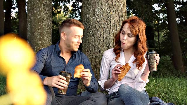 Teeny Lovers - Mary Solaris - Tattooed redhead teeny sex