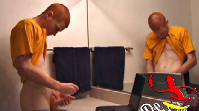 Tristian Bathroom Stroking